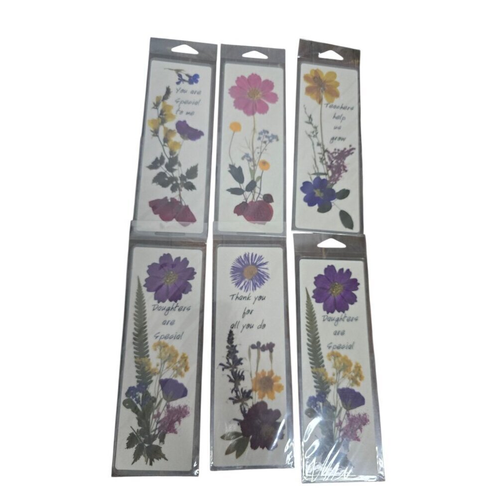 NWT Vintage 90s 1994-2003 The Flower Farm Bookmarks